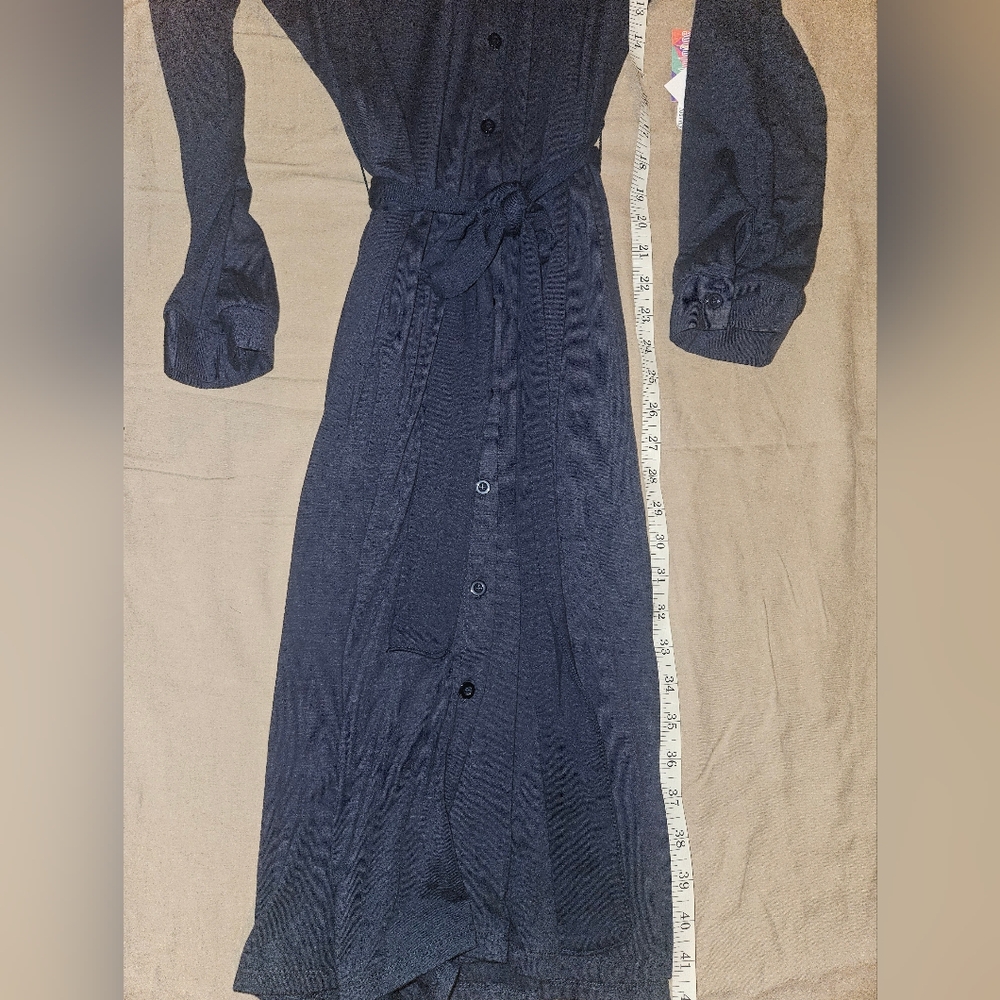 NWT LulaRoe Navy blue Ellie dress szM - Picture 8 of 8